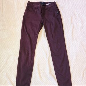Dusty Maroon Jeans